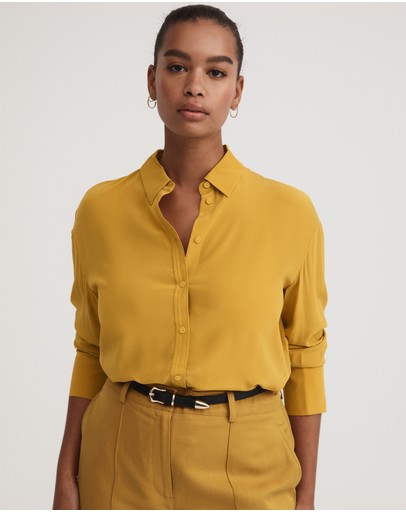 Witchery Relaxed Silk Shirt