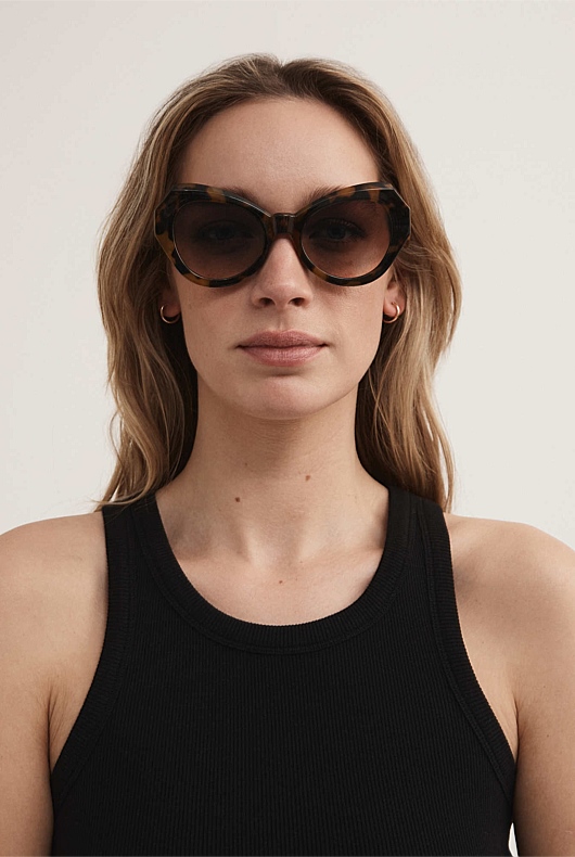 Harlow Sunglasses - Chocolate