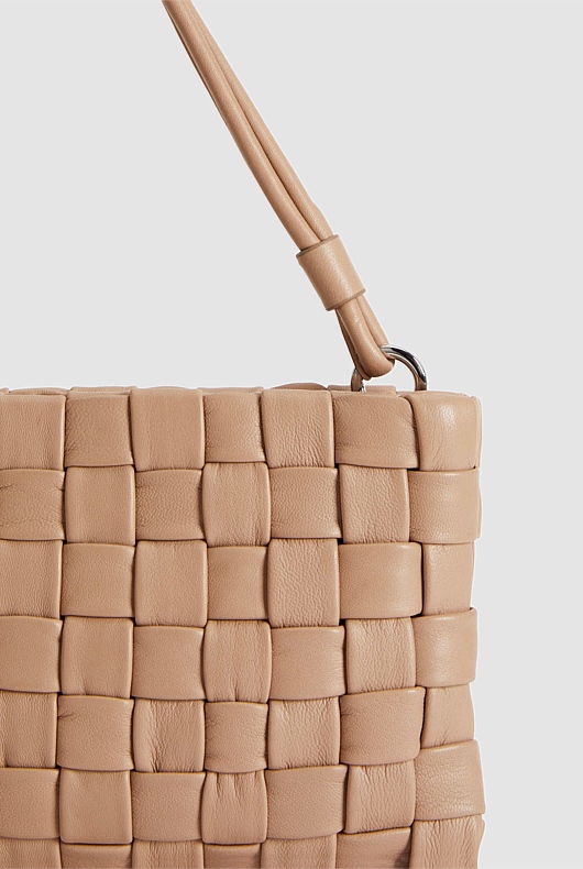 Woven Leather Sling - Acorn