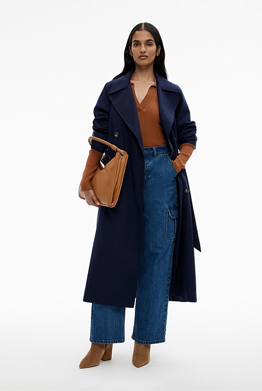 Denim Cargo Jean - Indigo