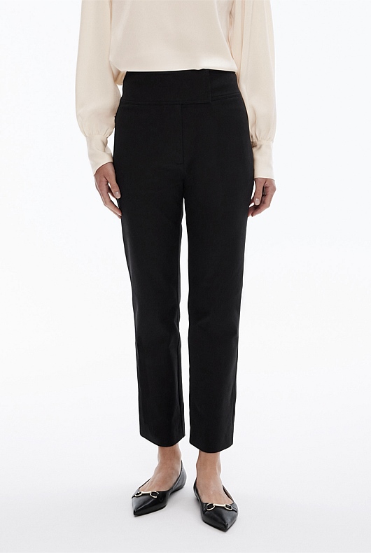 Bi Stretch Tab Pant - Black