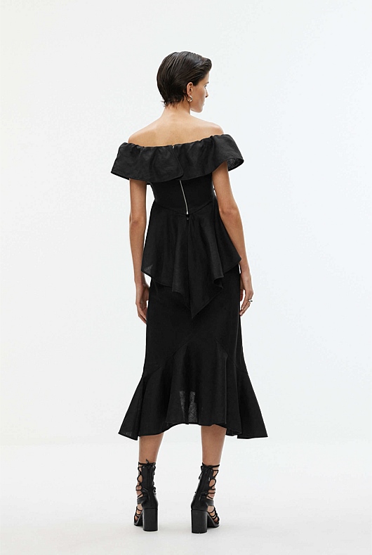 Bias Fonda Skirt - Black