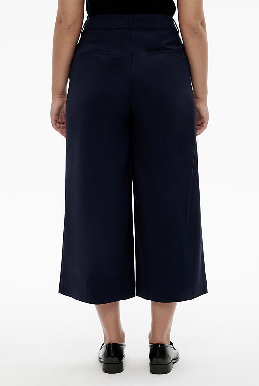 Structured Culotte - Blue Night