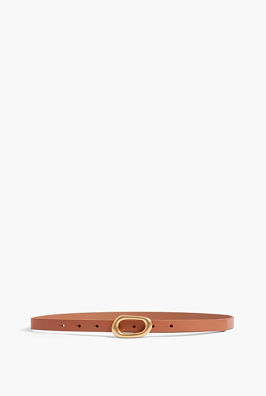 Organic Slim Belt - Faded Terracotta