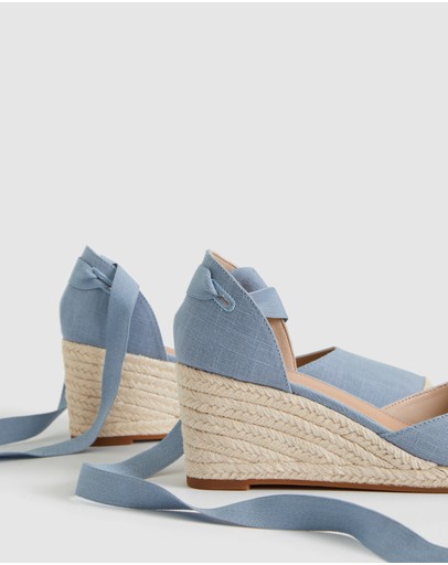 Witchery Tahiti Linen Blend Wedge