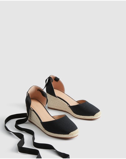 Witchery Tahiti Linen Blend Wedge