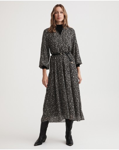 Witchery Foulard Print Boho Dress