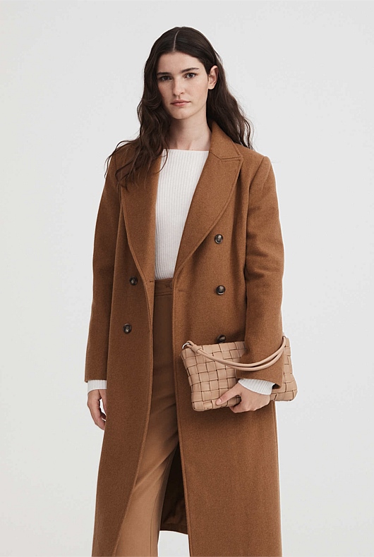 Woven Leather Sling - Acorn