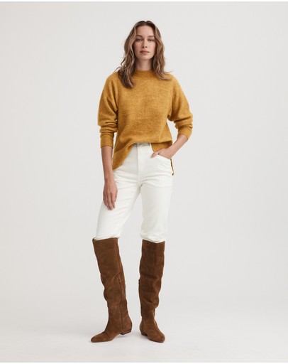 Witchery Crew Neck Lofty Knit