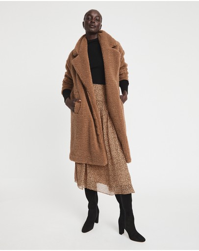 Witchery Mini Animal Print Skirt