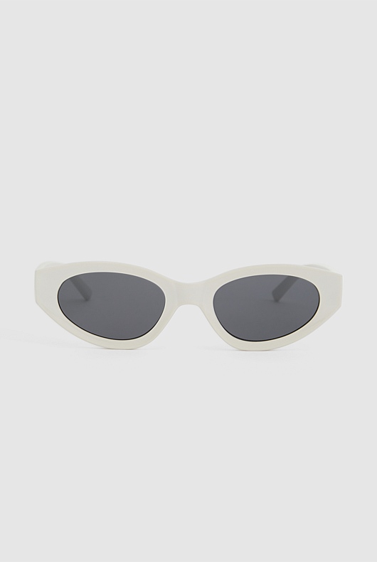 Tatiana Sunglasses - Milk White