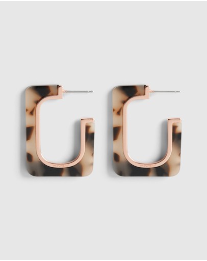 Witchery Geo Acetate Hoops