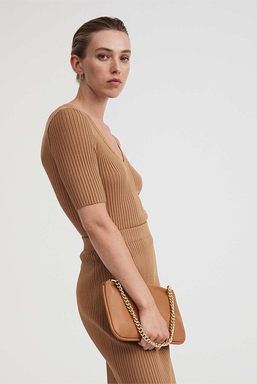 Soft Leather Sling - Ginger