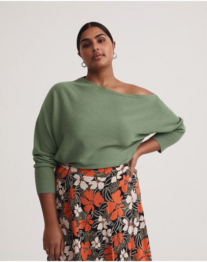 Witchery Asymmetric Knit