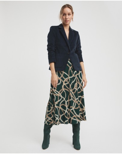 Witchery Cotton Cord Blazer