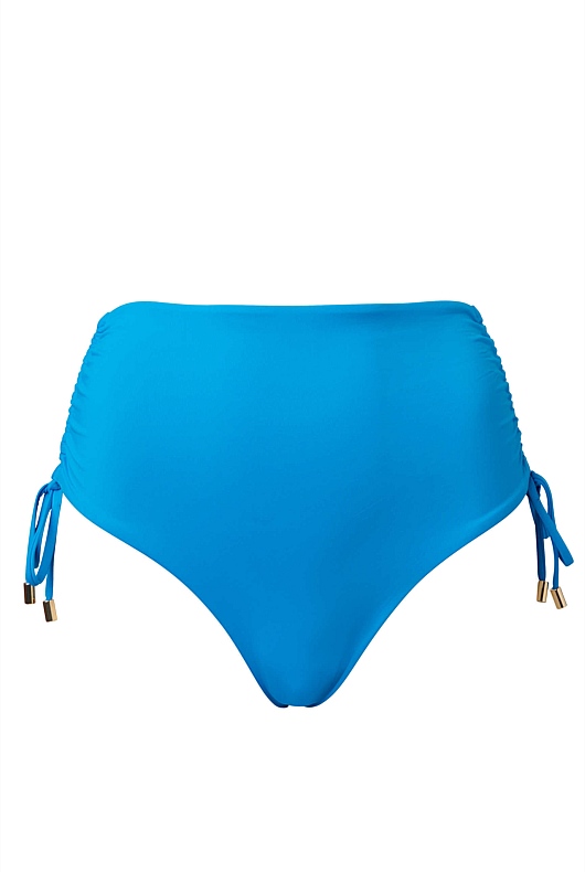 Ruffle Swim Bottom - Cyan