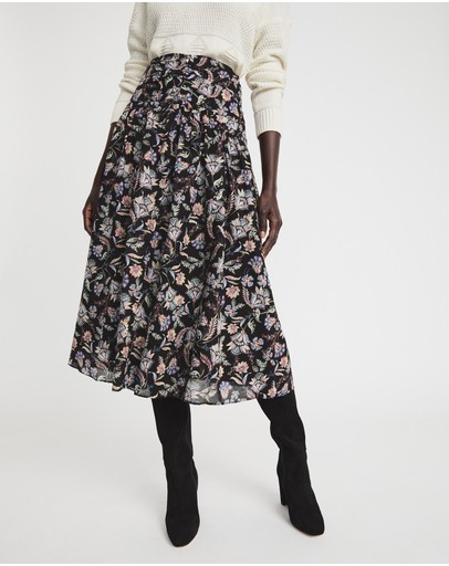 Witchery Baroque Print Skirt
