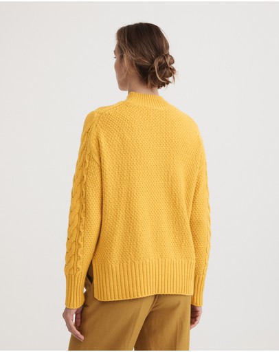 Witchery Split Cable Knit