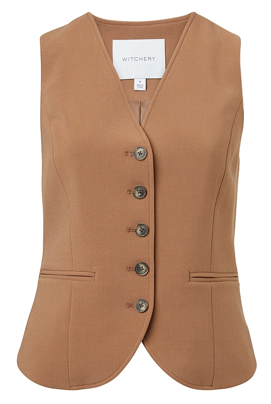 Classic Waistcoat - Camel
