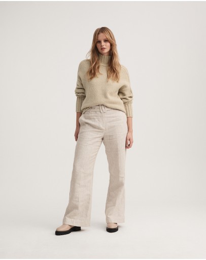 Witchery Rib Sleeve Knit