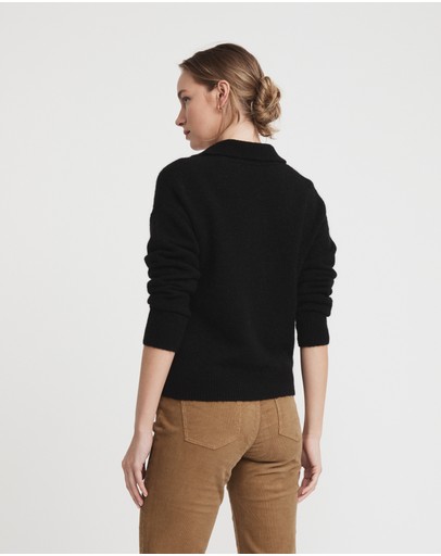 Witchery Henley Lofty Knit