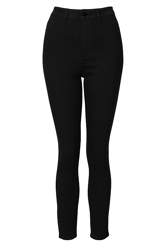 7/8 Skinny Jean - Black