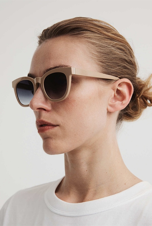 Shannon Sunglasses - Taupe