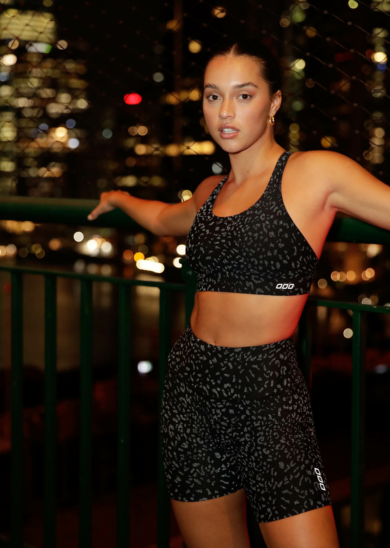 Lorna Jane Reflective Night Cat Sports Bra