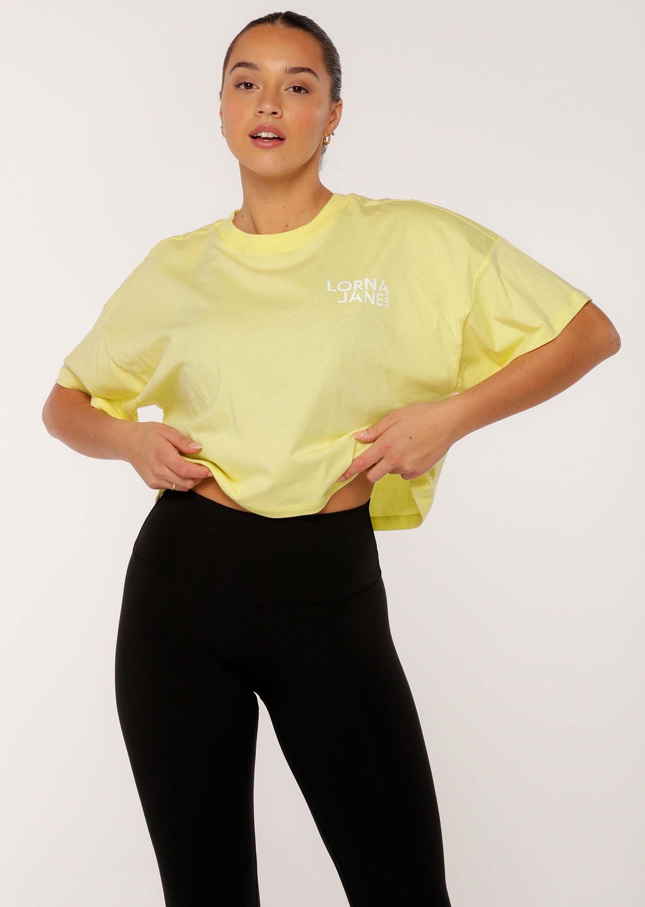 Lorna Jane Glide Transdry Cropped Tee