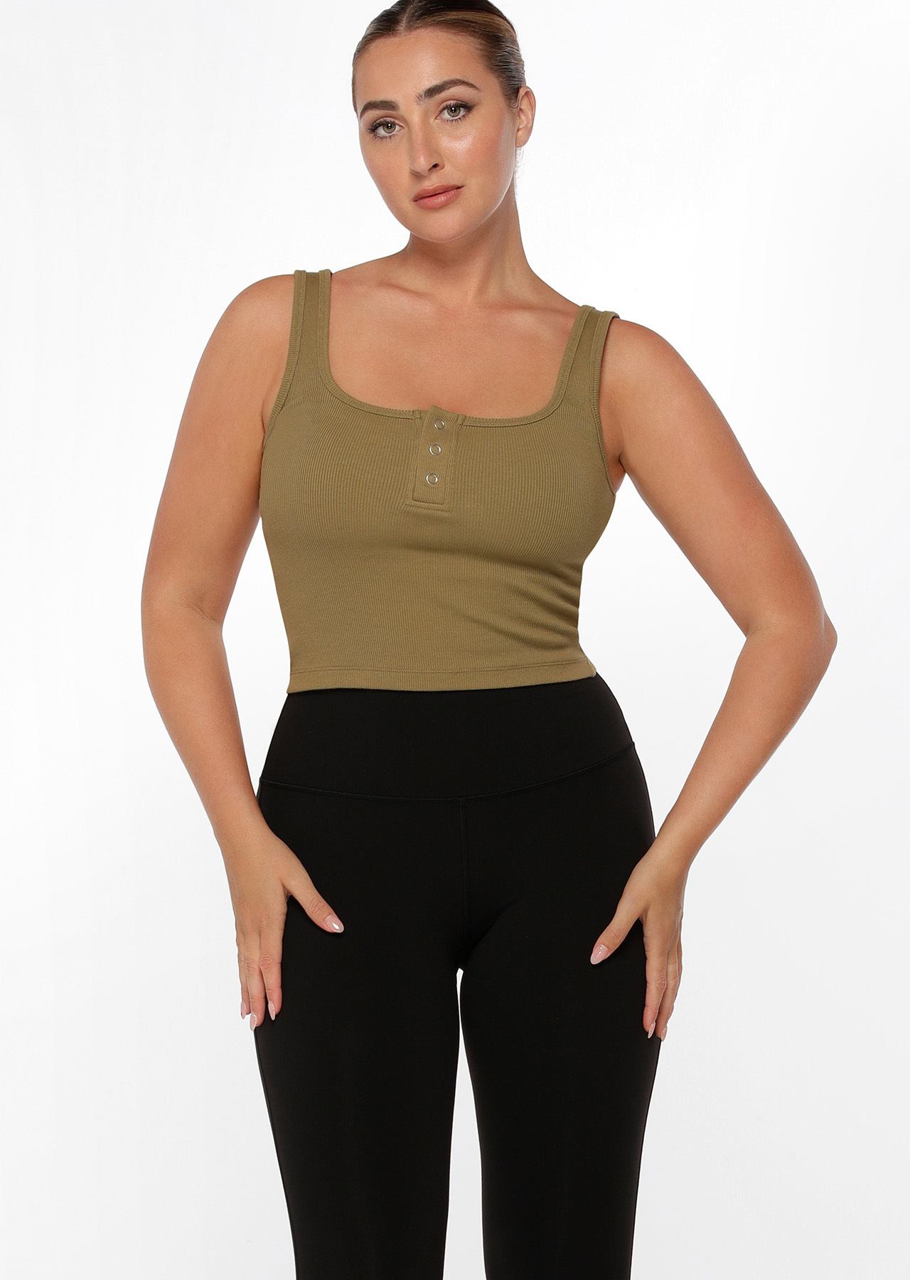 Lorna Jane Push On Cropped Tank