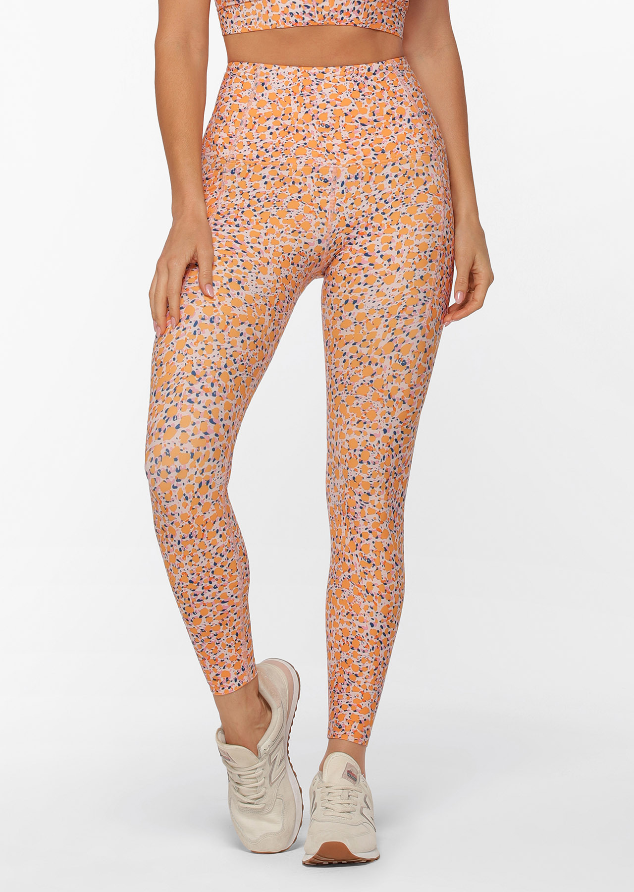 Lorna Jane Battle Cat Phone Pocket Ankle Biter Leggings