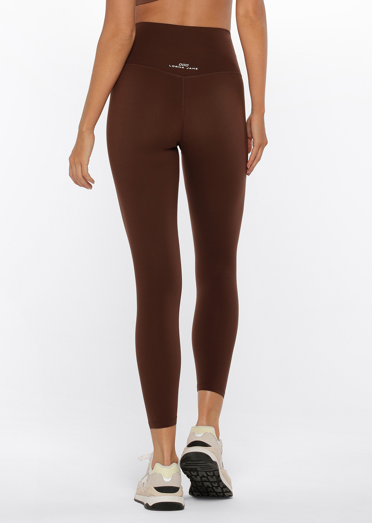 Lorna Jane Hi-Fold Lotus Ankle Biter Leggings