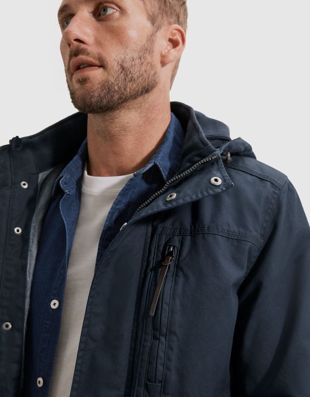 Country Road Waxy Parka