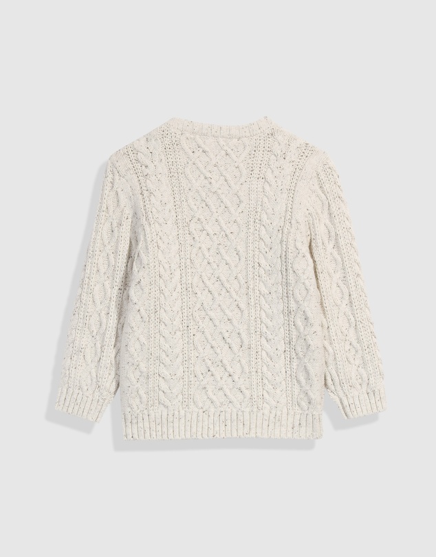 Country Road Unisex Cable Crew Knit