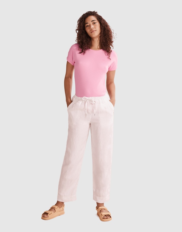 Country Road Organically Grown French Linen Pant