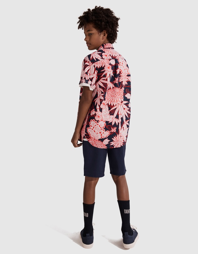 Country Road Teen Drawcord Linen Short