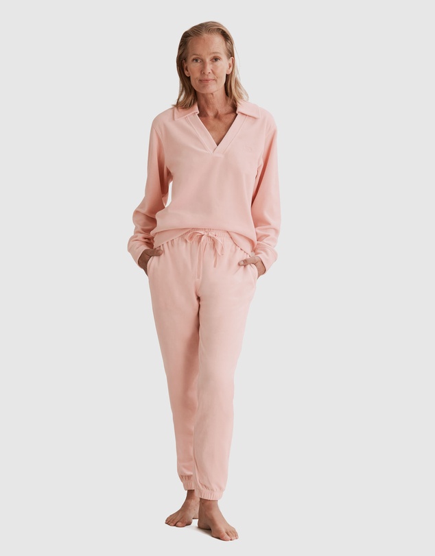 Country Road Velour Lounge Pullover