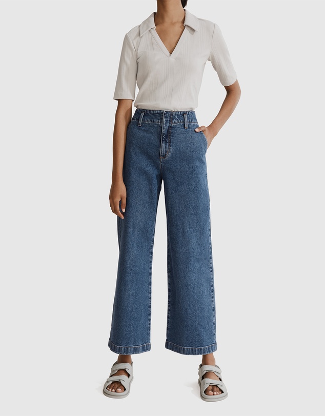 Country Road Australian Cotton Wide Leg Jean
