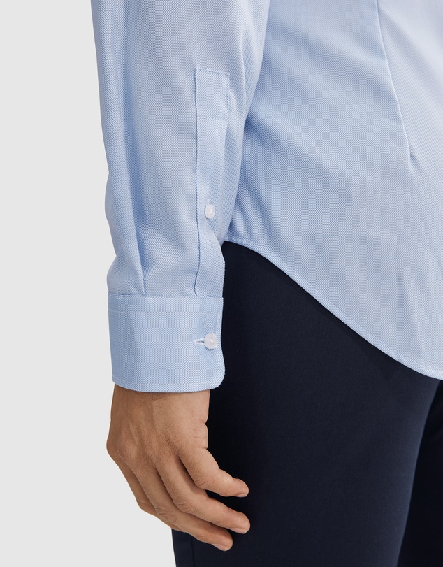 Country Road Slim Fit Textured Travel Shirt