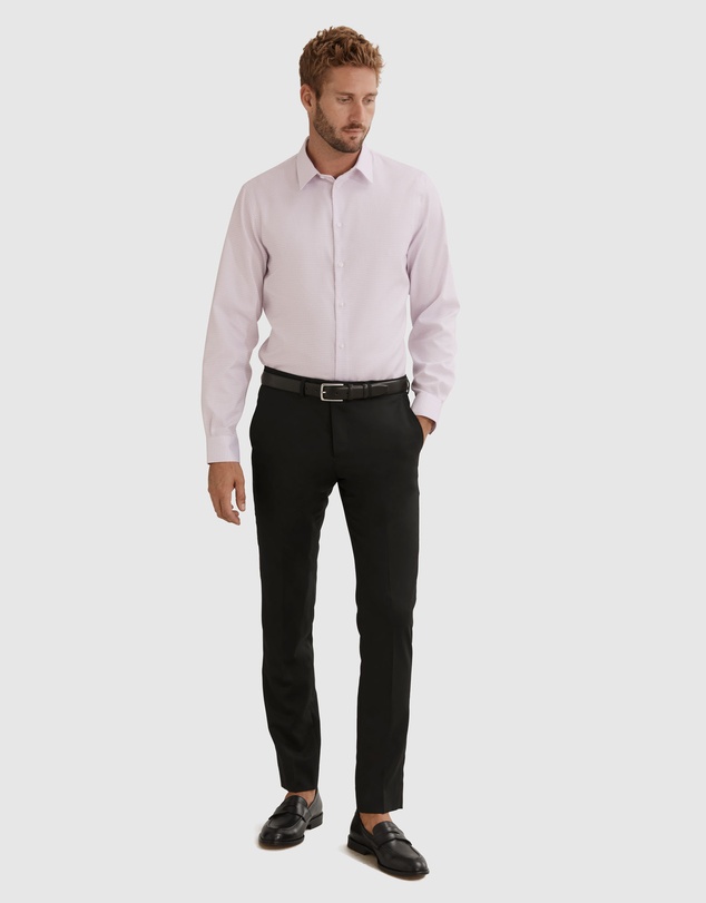 Country Road Regular Fit Mini Grid Travel Shirt