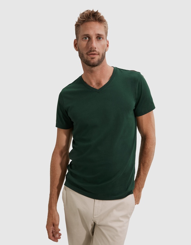 Country Road Pima V-neck T-Shirt