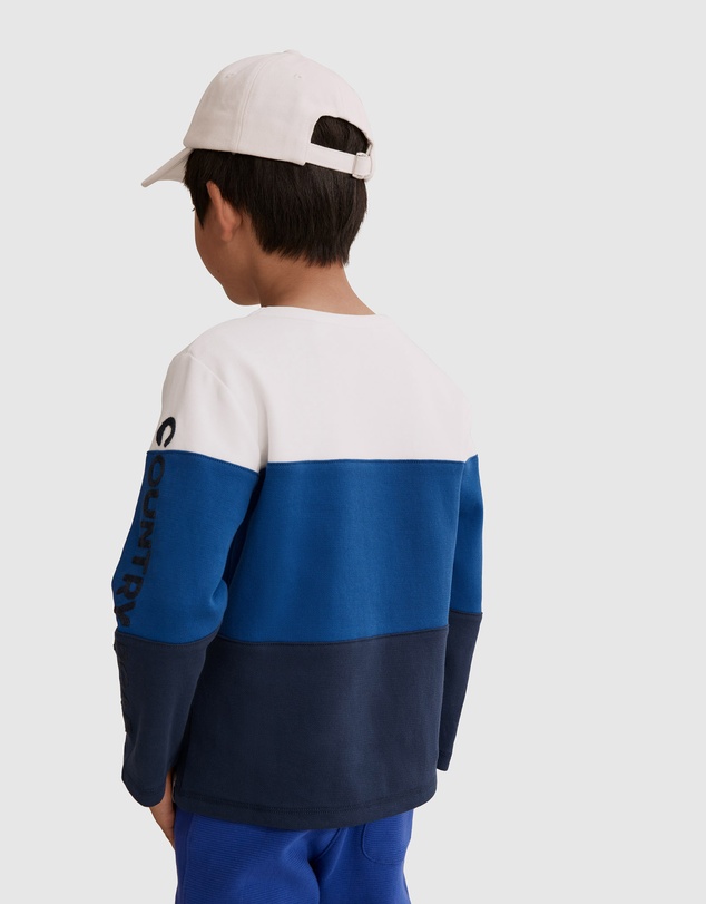 Country Road Organically Grown Cotton Block Stripe T-Shirt