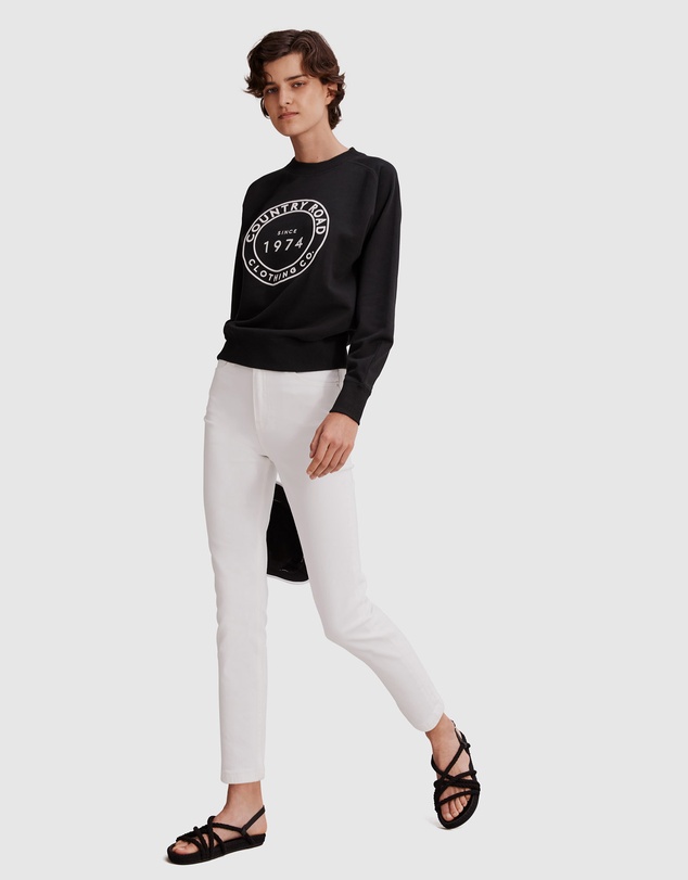 Country Road Verified Australian Cotton Casual Logo Sweat