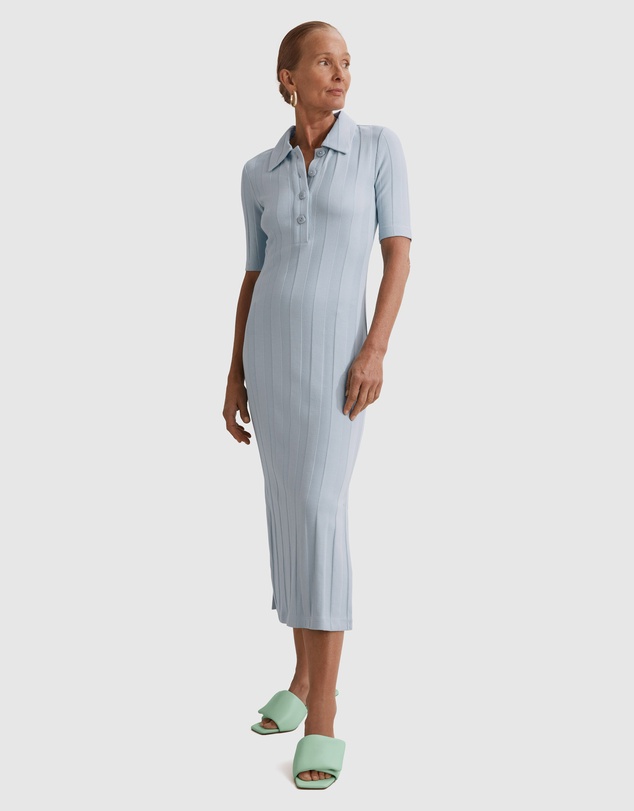 Country Road Cotton Modal Polo Dress