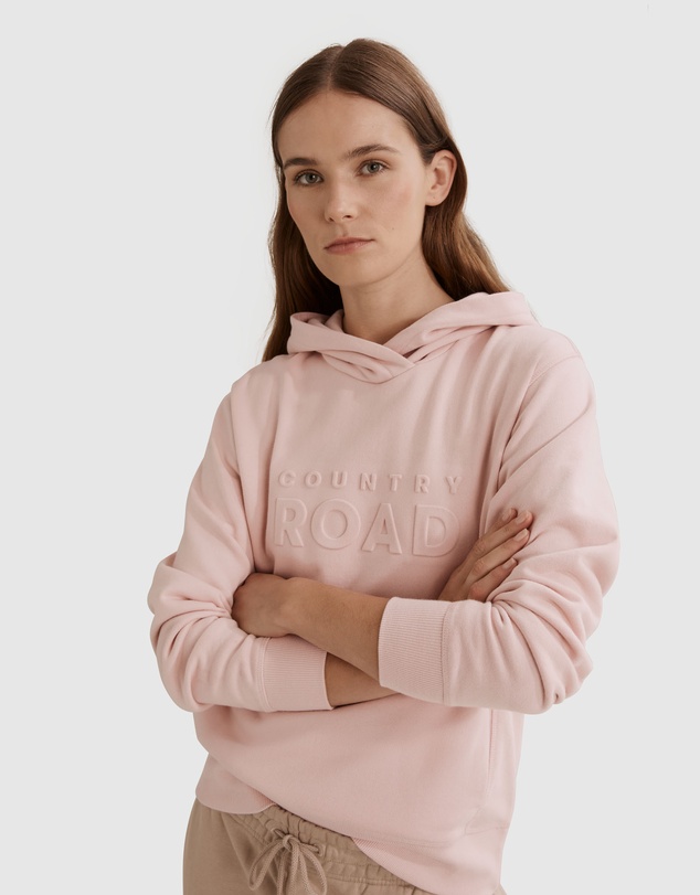 Country Road Australian Cotton Modern Logo Hooded Sweat