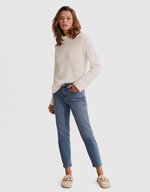 Country Road Australian Cotton High Rise Straight Jean