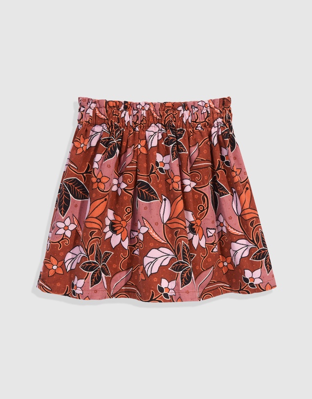 Country Road Autumn Cord Skirt