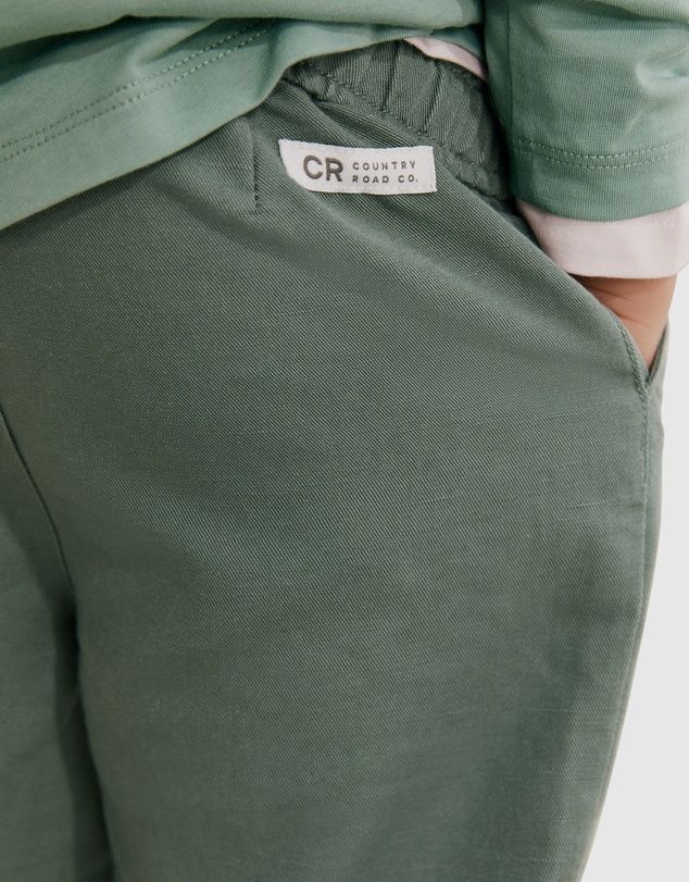 Country Road Drawcord Linen Short