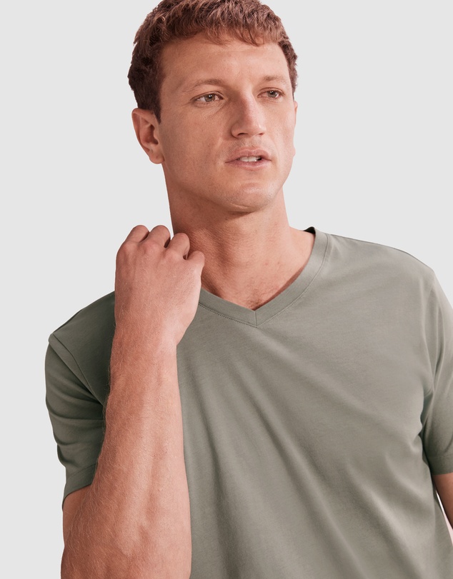 Country Road Pima V-neck T-Shirt