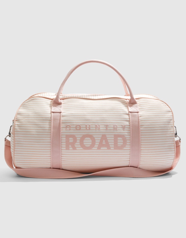 Country Road Flocked Stripe Tote